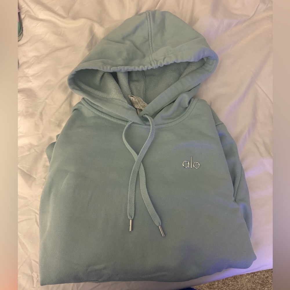 Alo Blue Accolade Hoodie